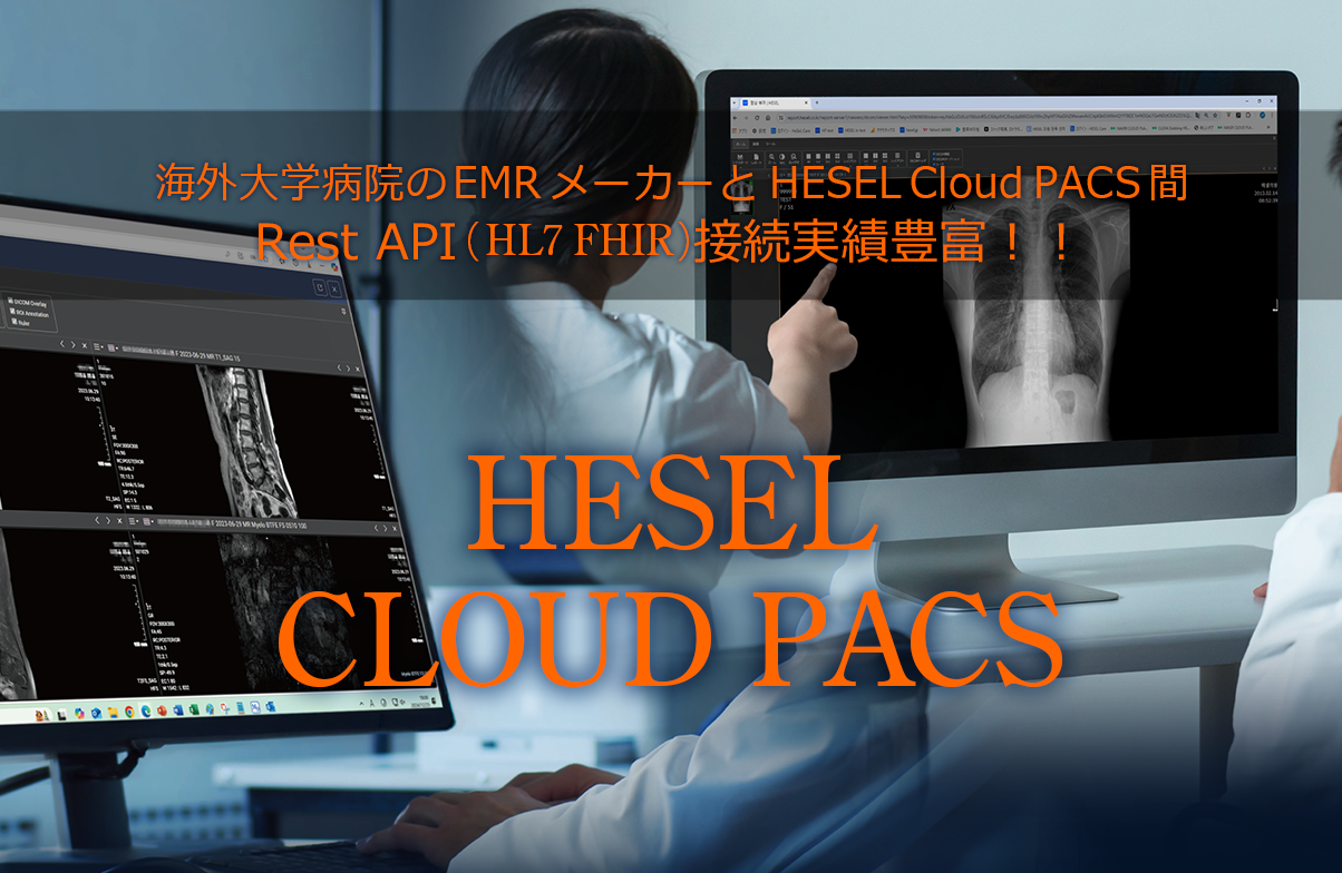 HESEL Cloud PACS ｜ 最新国際標準規格、HL7 FHIR対応 地域連携ソリューション クラウドPACSサービス 地域連携及び ...